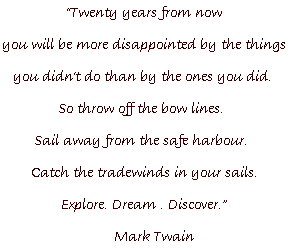 a poem by Mark Twain